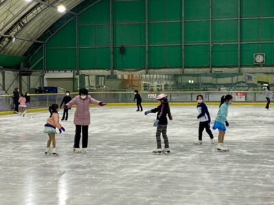 2021-12-31 スケート教室の様子